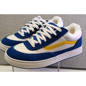 Vans ESTAZZO Low Sample Skate Sneaker, Blue/White, Brand New, Men’s Size 11